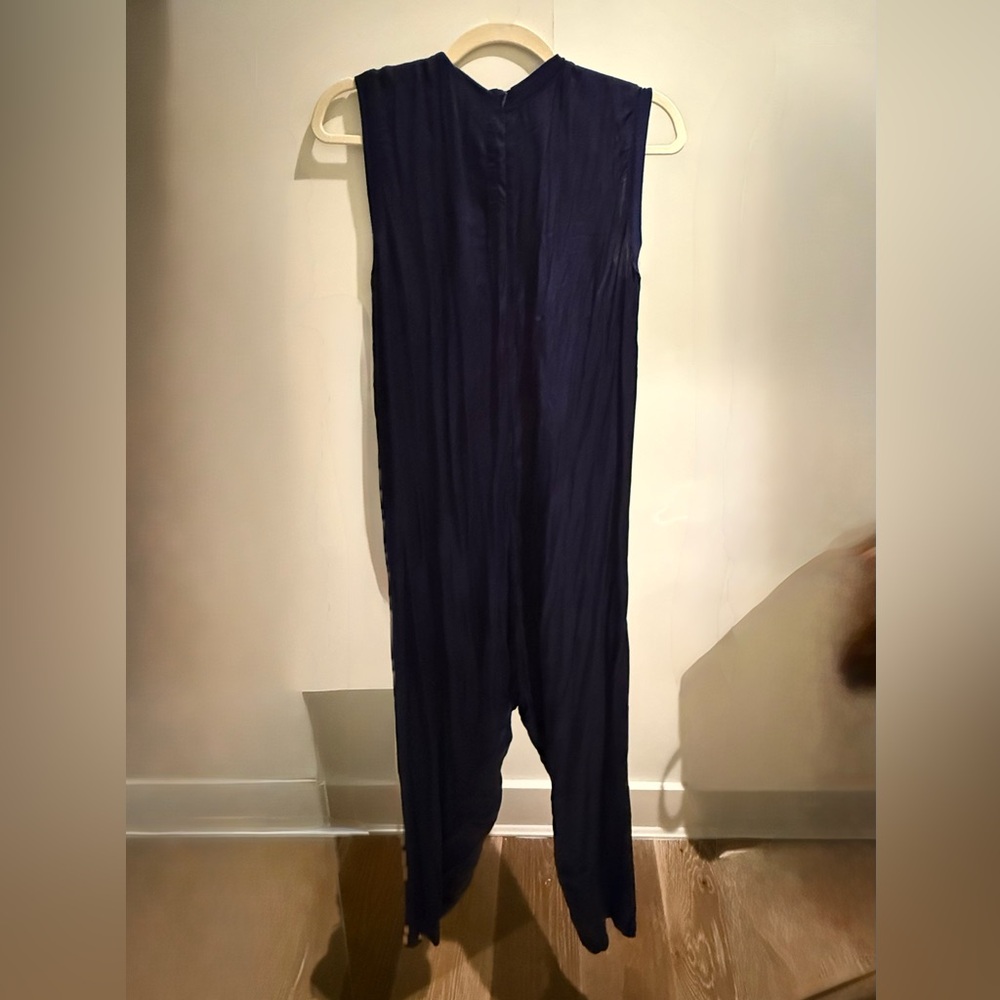 Enza Costa Deep Blue Top